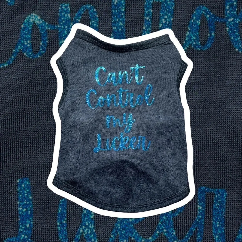 Handcrafted Funny Dog Shirt, Black Dog shirt, Funny Dog Clothing, Gift for‎ Dog